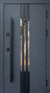 5204981050_Форт-М Термо Дельта Вулиця бетон антрацитбетон сніжний (без ручки) + нерж порігручка труба